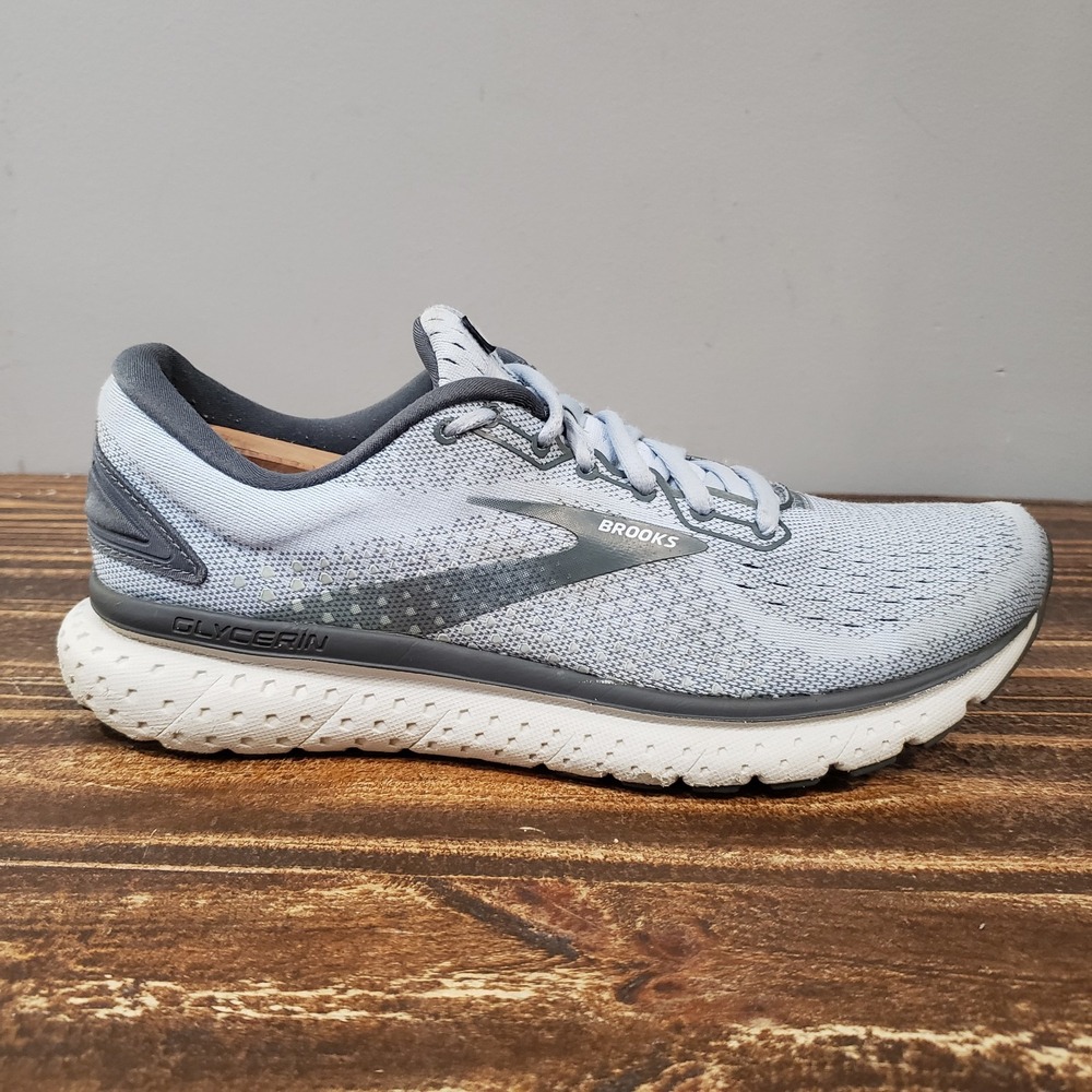 Brooks Glycerin 18 Womens Size 9 Running Shoes Blue 1203171B073 Sneaker